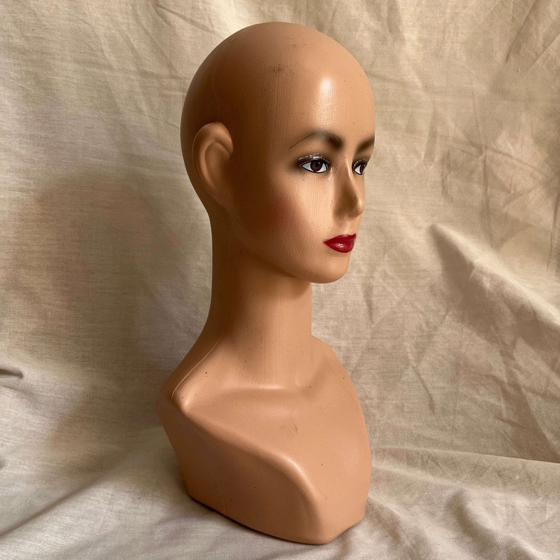 (GAT) MANEKIN KEPALA DEWASA & ANAK / Patung manekin kepala dewasa & anak untuk hijab topi aksesoris 