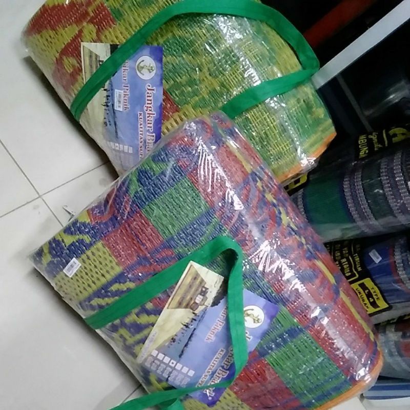tikar jangkar lipat 3 tikar piknik