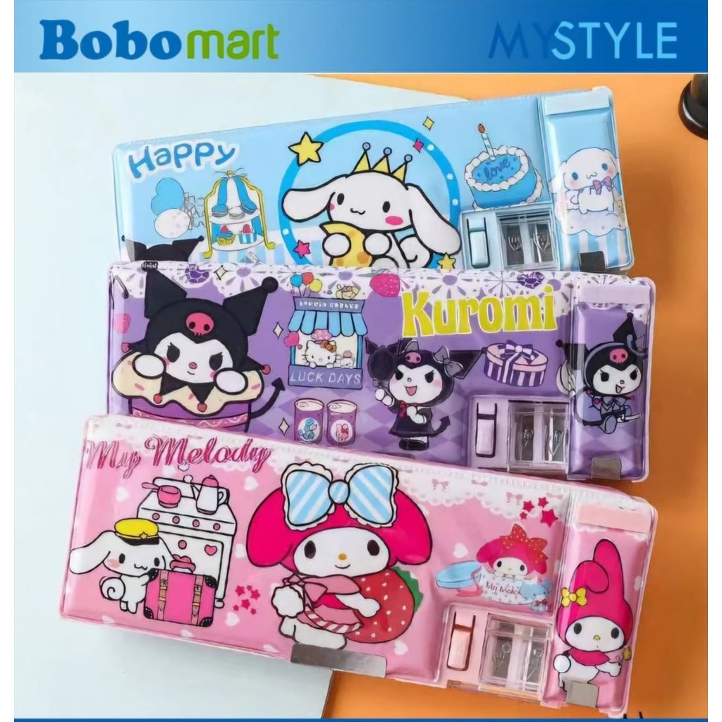 

BOBOMARTS JAKARTA KOTAK PENSIL MAGNET KT-390 PENCIL CASE 2 SISI MOTIF KOTAK PENSIL ANAK SEKOLAH MOTIF KARTUN MURAH