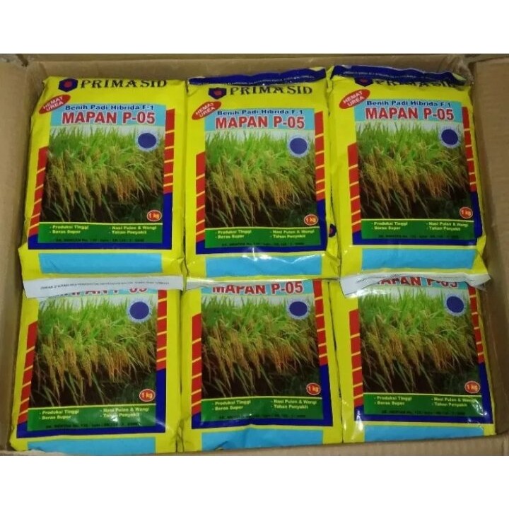 Benih Bibit Padi Hibrida MAPAN 05 Primasid 1 kg