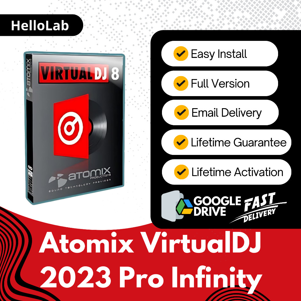 Atomix Virtual DJ 2023 Pro Infinity v8.5.7921 Full Version
