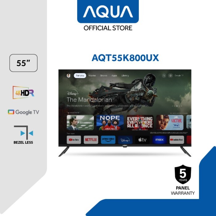 LED TV AQUA AQT55K800UX LED SMART TV AQUA AQT 55K800 UX 55INCH