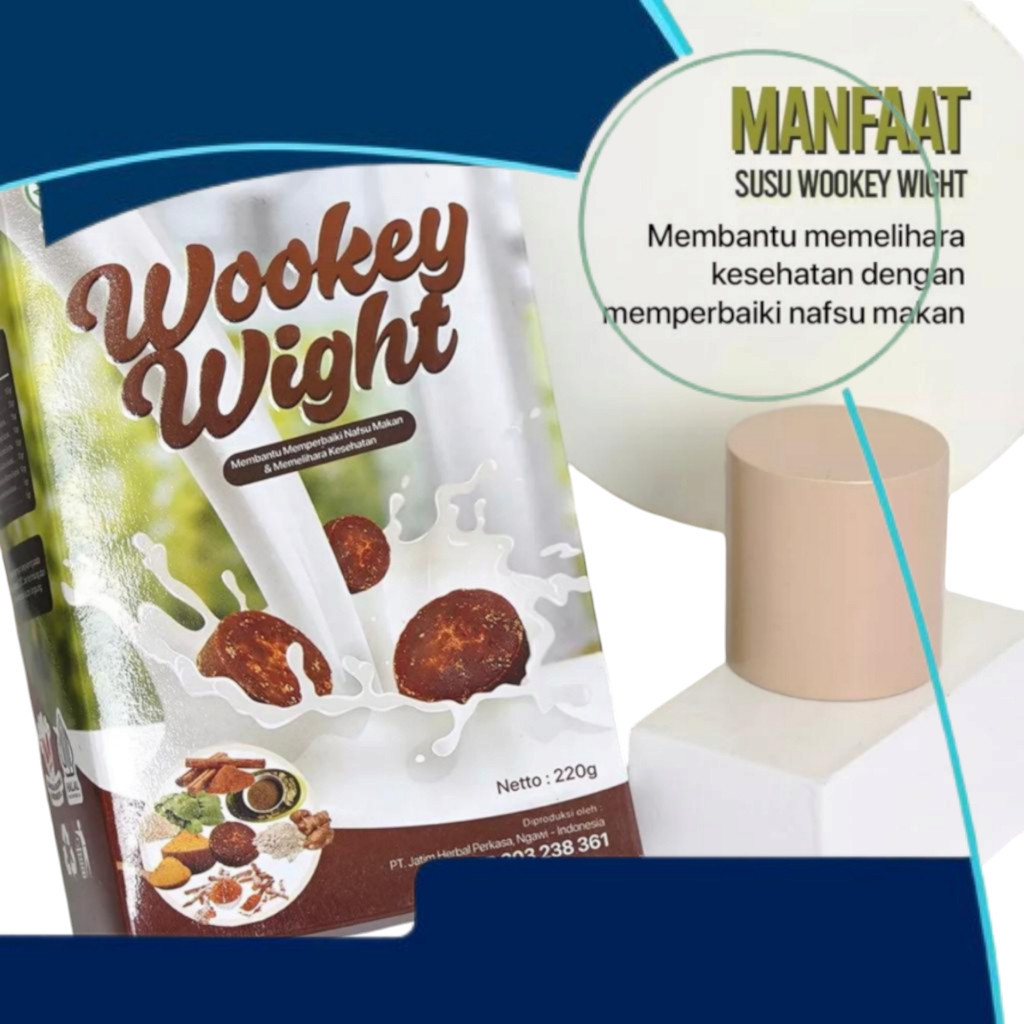 

SUSU WOOKEY WIGTH ORIGINAL PENAMBAH BERAT BADAN