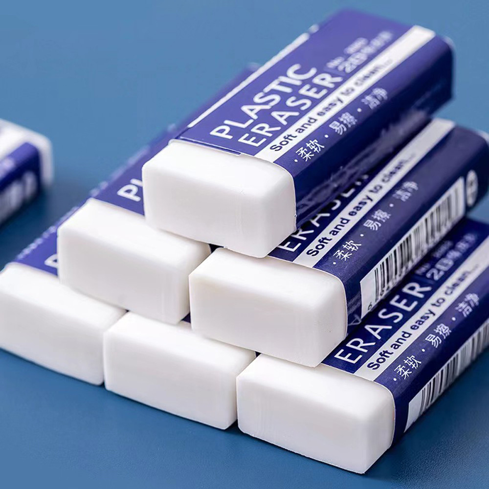 

4Pcs 2B Eraser White Exam Special Eraser Soft and Easy to Erasing Drawing Eraser Office Stationery