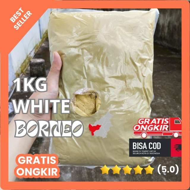

Krat Alam Kalimantan WHITE 1kg