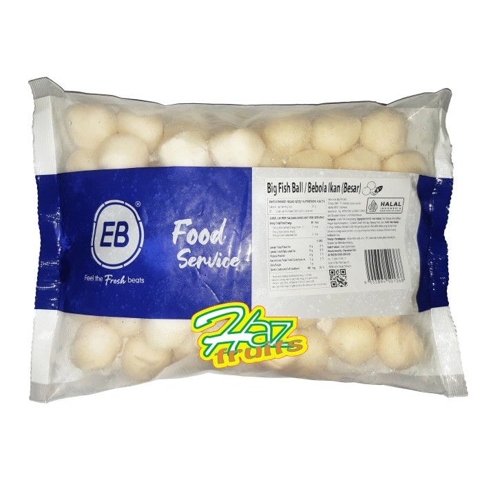 

EB Big Fish Ball Bakso Ikan Besar | Bebola Ikan Besar 1 Kg