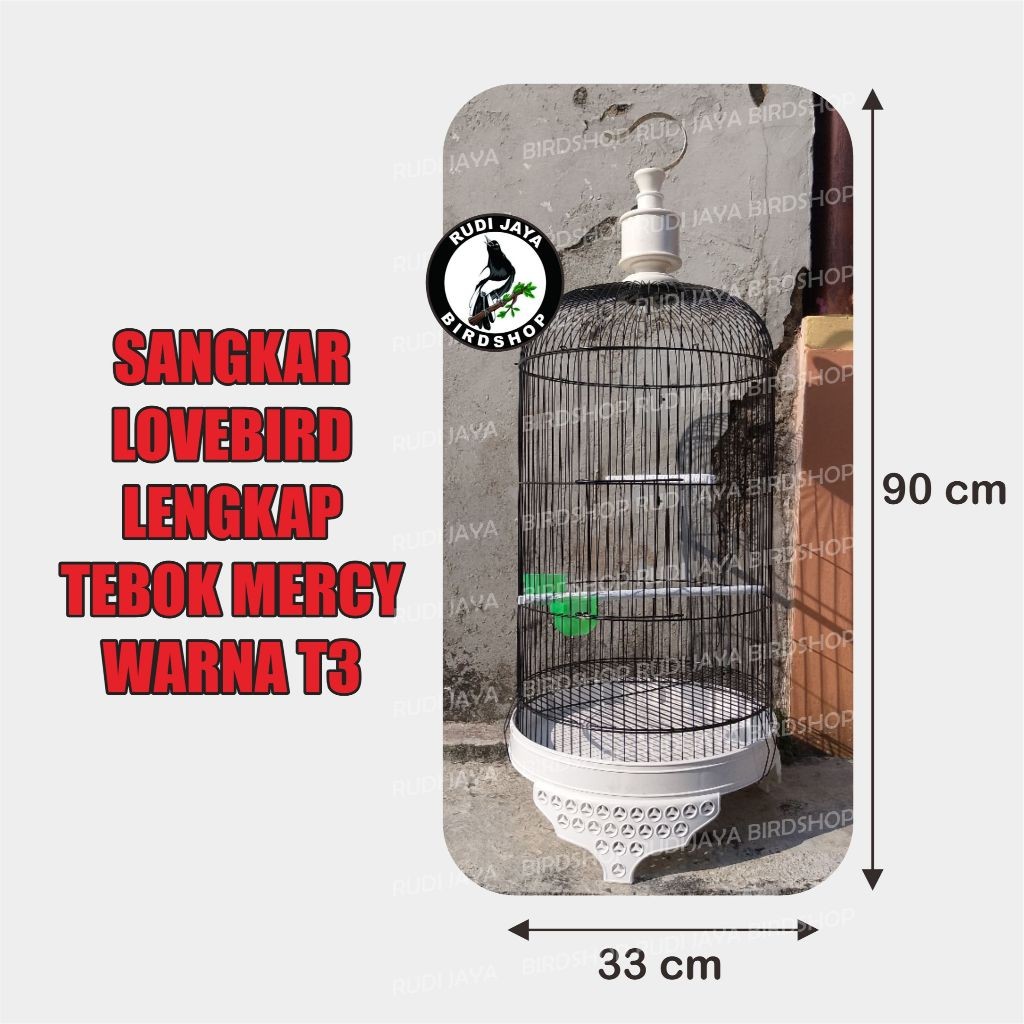 READY SANGKAR LOVEBIRD KAPSUL LENGKAP TEBOK MERCY WARNA T3 IWAN ATAP LENGKUNG KANDANG BURUNG TRUCUK 
