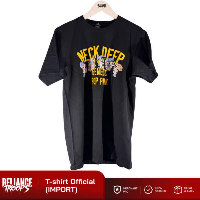 T-shirt Official | Neck Deep - Generic Band Member