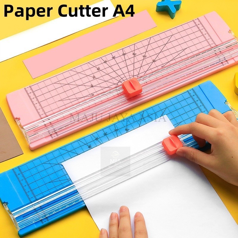 

[ MJA ] Paper Cutter A4 / Alat Pemotong Potong Kertas/Alat Potong Kertas / Paper Cutter / Paper Trimmer Kertas