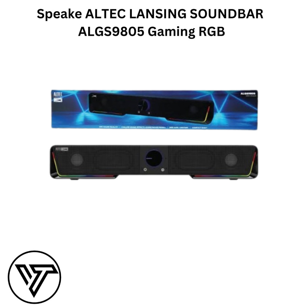 Speaker Gaming Soundbar - Altec Lansing ALGS9805 Gaming RGB Sound