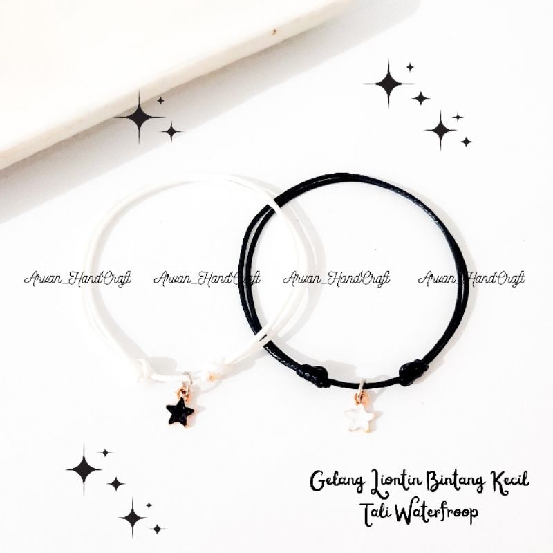 Gelang Liontin Bintang Kecil / Gelang Couple Bintang Kecil