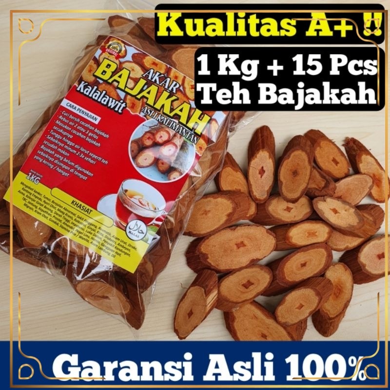 

Akar Bajakah Kalalawit Merah Asli Kalimantan (1kg)
