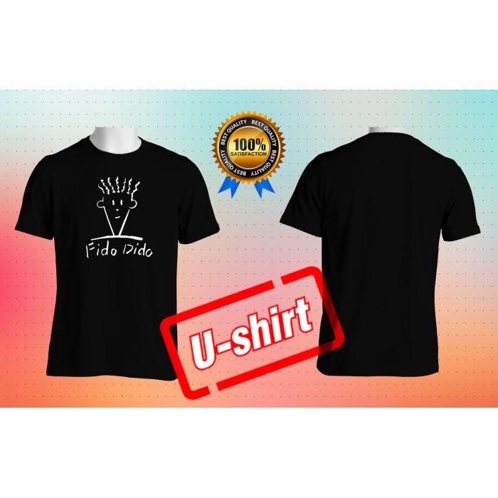 NEW BAJU KAOS FIDO-DIDO FIDO DIDO MURAH TERBARU PRIA&WANITA DISTRO U-SHIRT USN