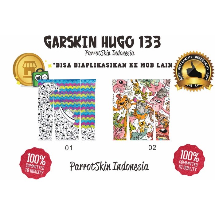 

Garskin hugo 133 - cartoon edition by parrotskin