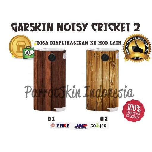 

Garskin Wismec Noisy Cricket 2 kayu