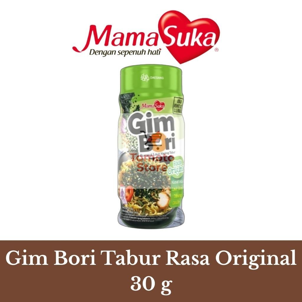 

✨ TOMOTOSTORE ✨ MAMASUKA Gim Bori Rumput Laut Kering Tabur Original
