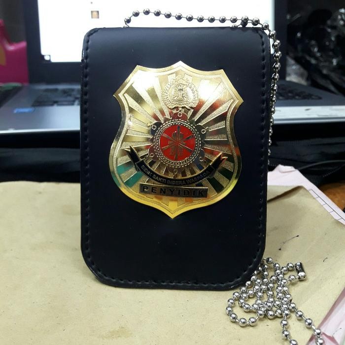

ANDMA Name Tag Holder/Kalung Lencana KTA Penyidik Polri (dompet Dove)