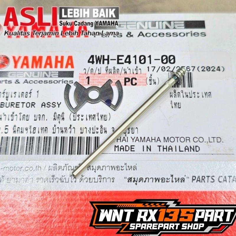 NEEDLE JARUM SKEP KARBU KARBURATOR F1ZR FIZR ORIGINAL YAMAHA GENUINE PART