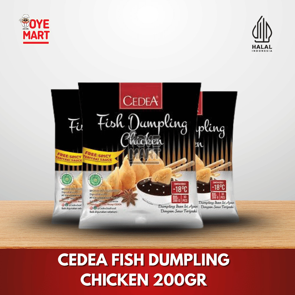 

CEDEA FISH DUMPLING CHICKEN 200GR