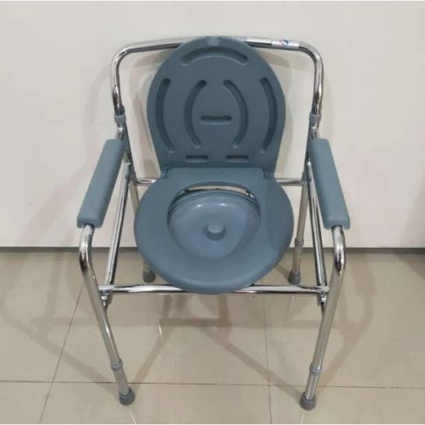 COMMODE CHAIR SELLA  RODA - KURSI TOILET - KURSI BAB SELLA commode Chair / Kursi BAB - Non Roda