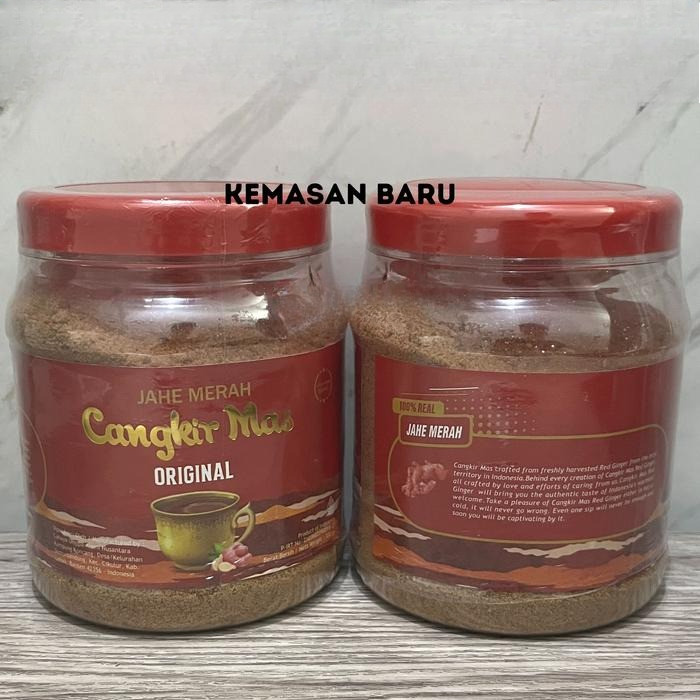 

JAHE MERAH ORIGINAL 330GR CAP CANGKIR MAS RED GINGER HERBAL ORIGINAL (Health_Hub)