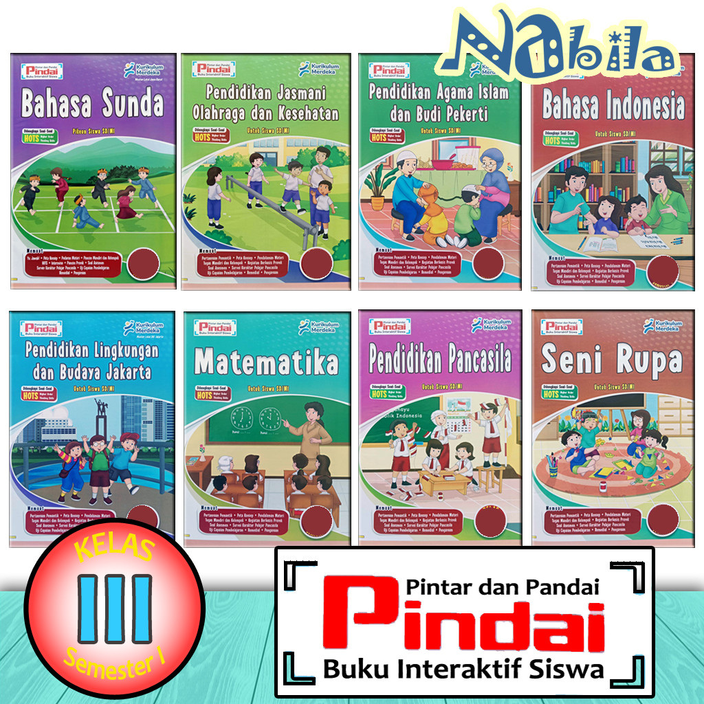 LKS PINDAI kelas 3 - Semester 1 (Cetakan 2025)