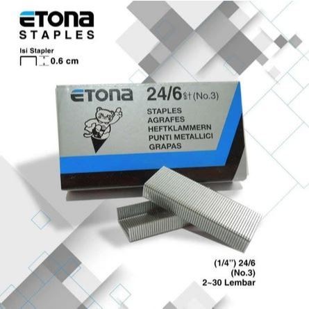 

ISI STAPLES ETONA 24/6 No. 3