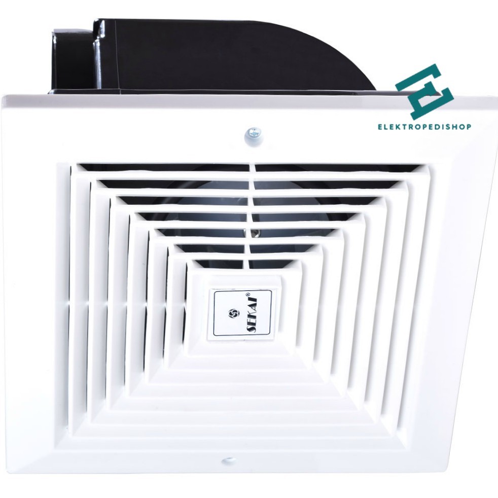 SEKAI - Exhaust Ceiling Fan  I Hexos Fan Plafon  I  Kipas Penghisap Asap 8 Inch Exhaust Dapur MVF893