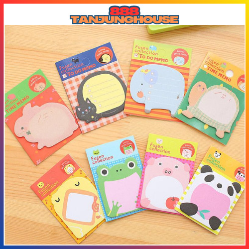 

TJH Sticky Notes Tempelan Kertas Memo Pad Karakter SS252