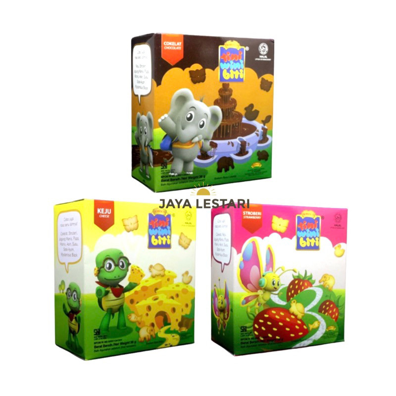 

Tini Wini Biti Biskuit (3 Varian Rasa) (38g) ARBON