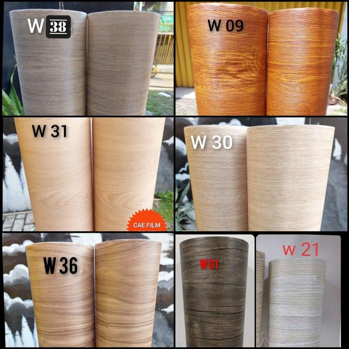 STIKER KAYU/WALLPAPER KAYU UNTUK LEMARI MEJA,PINTU,MEJA BELAJAR 1 ROLL
