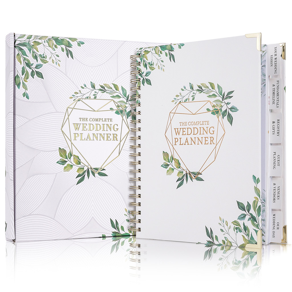 

Wedding Planning Book Organiser Countdown Calendar DIY Planning Notebook Wedding Planner Engagement Gift For New Engaged Couples
