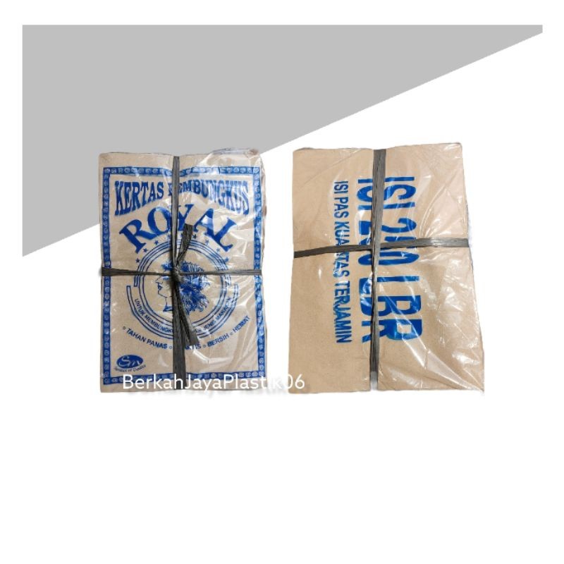 Kertas Nasi Merek Royal isi 250 lembar
