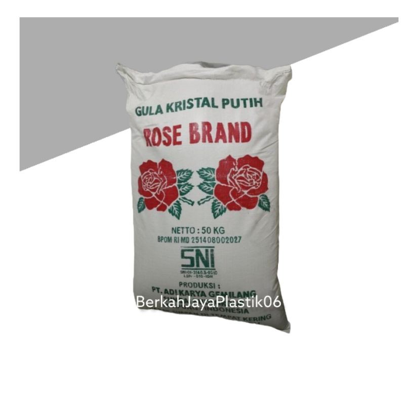 

Rose Brand Gula Pasir REPACK 250 g, 500 g, 1 kg