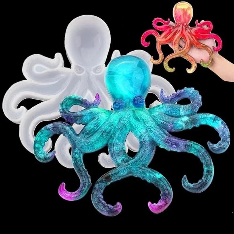 

Large Octopus Resin Molds, Silicone Ornament Mold for Epoxy Casting, Animals Display Mould for DIY Resin Crafts, Wall Hanging Ho