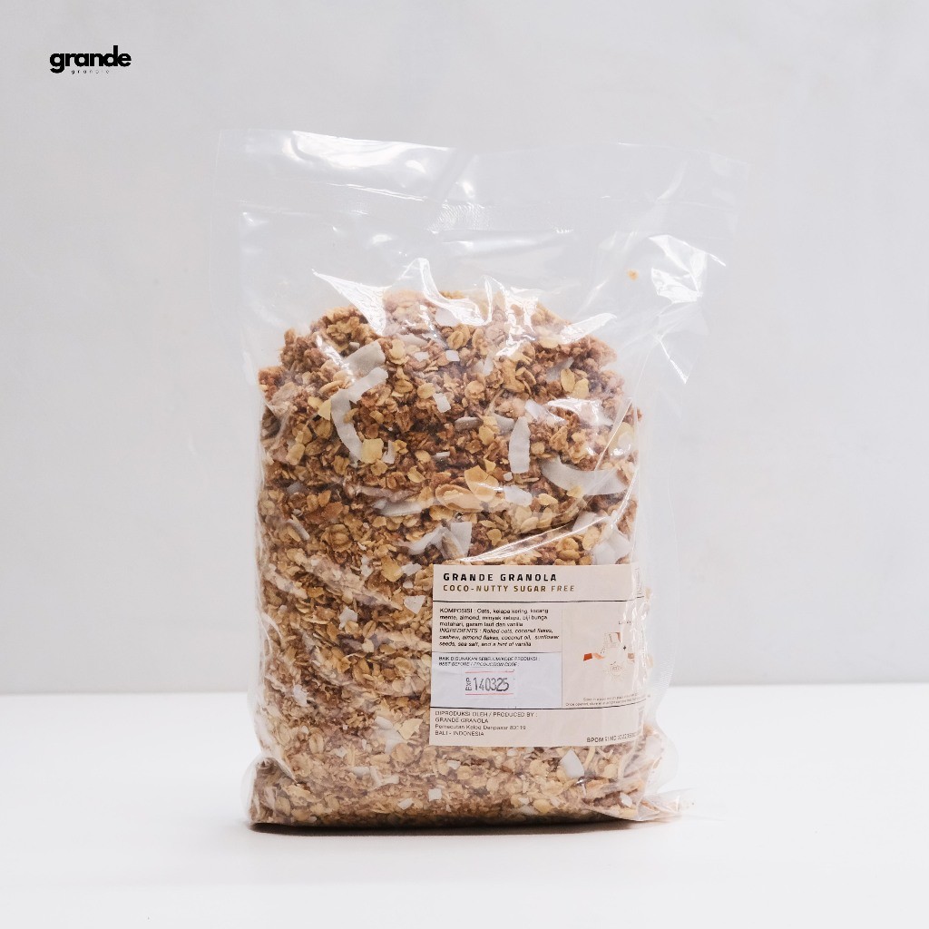 

Grande Granola Coconutty Sugar Free 1 Kg Crunchy