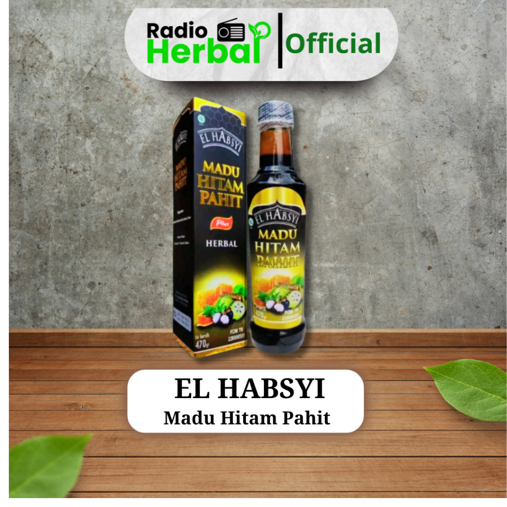 

New El Habsyi Madu Hitam Pahit Kemasan Besar | ASLI ORIGINAL | GARANSI 100%Premium