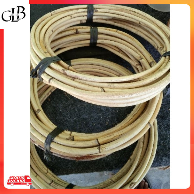 Kerajinan UMKM / ROTAN BAHAN KERAJINAN / MENJALIN DIAMETER 5-7mm/ ROTAN SANGKAR BURUNG ROTAN / MENJA