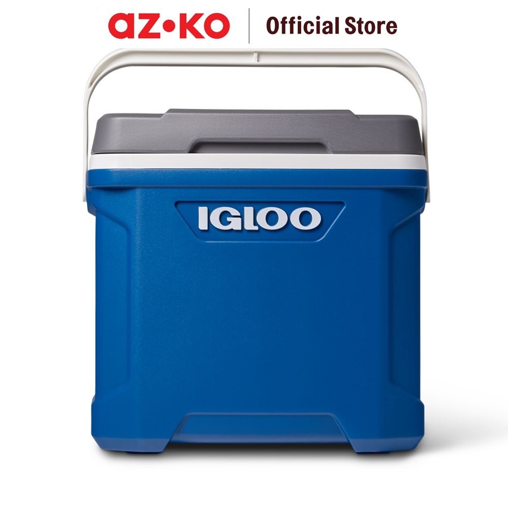 AZKO Igloo 28 ltr Cooler Box Latitude 30qt - Biru Boks Pendingin Tempat Penjaga Suhu Dingin Kontaine