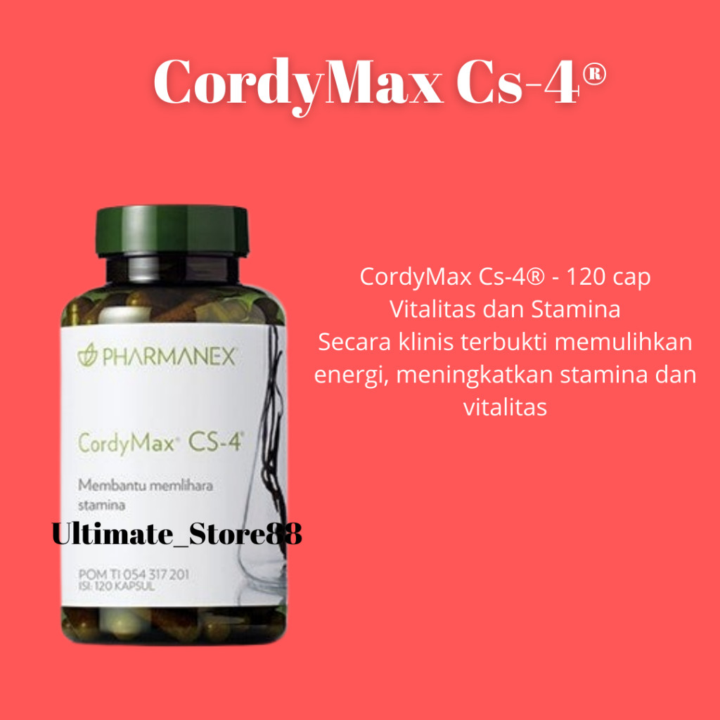 READY VITAMIN STAMINA PARU - PARU / CORDYMAX-CS4 / SEGEL ORIGINAL / EXP 2025