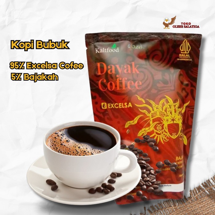 

Kopi Dayak Bajakah Original Ramuan Kalimantan Excelsa