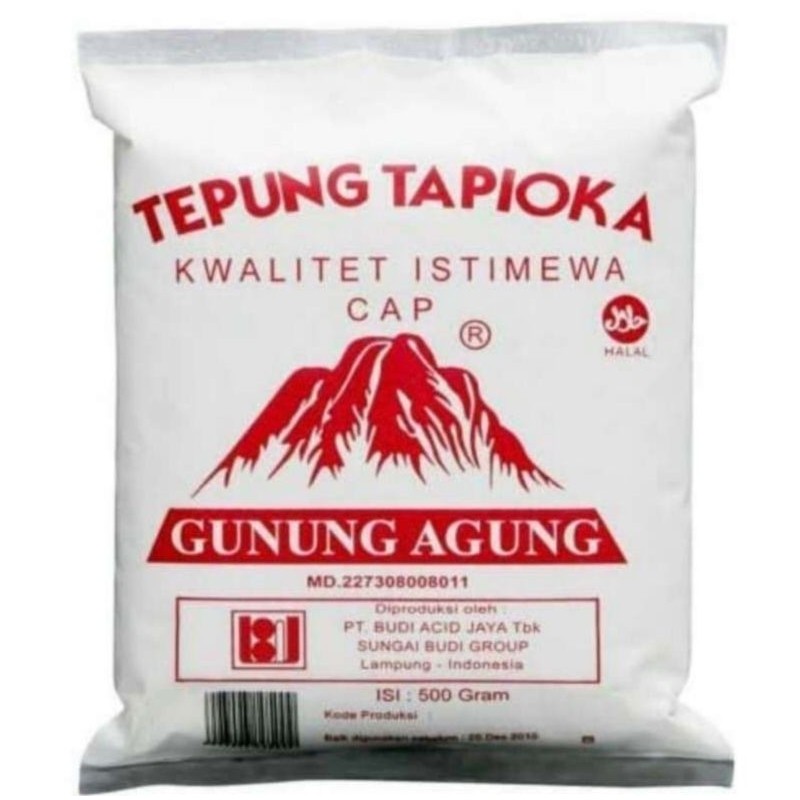 

HIRO - Tepung Tapioka Gunung Agung ( 500Gr )
