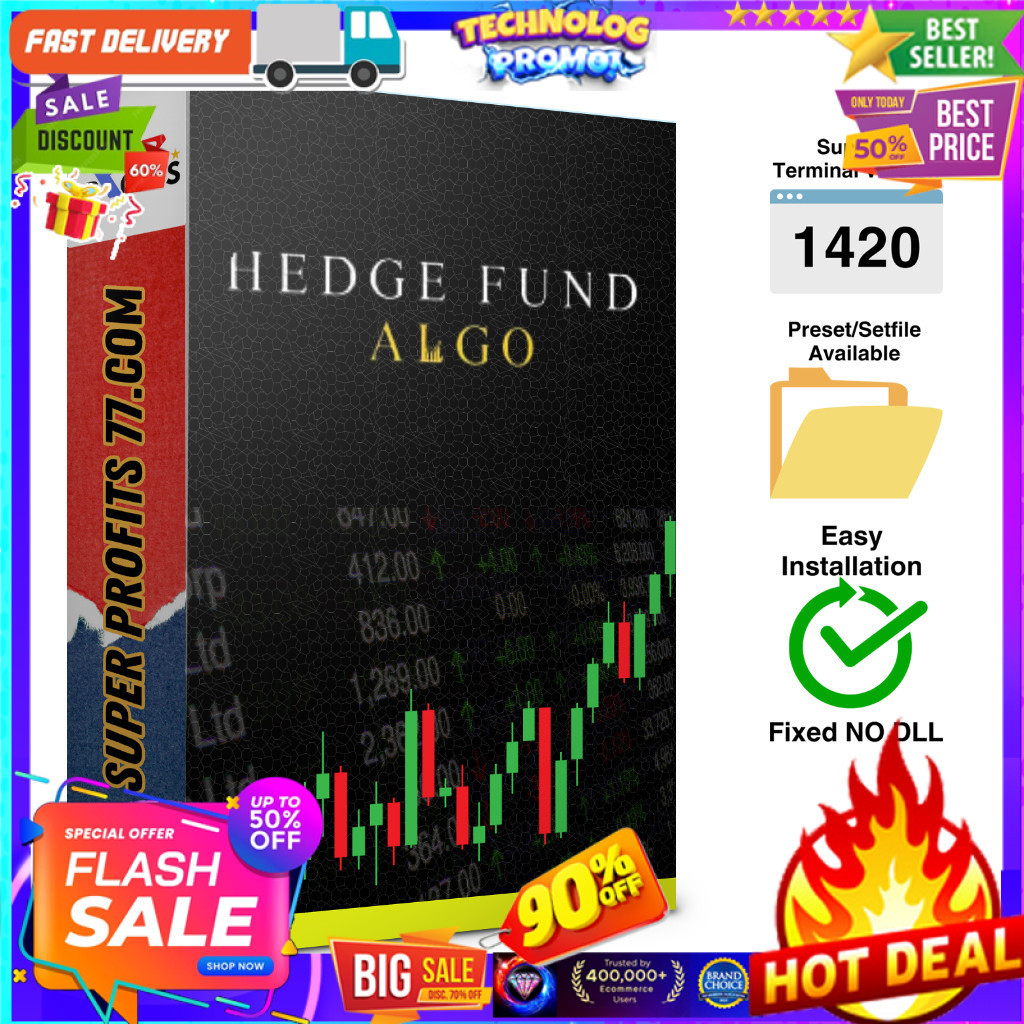 EA Robot Trading MT4 Hedge Fund Algo V1.1