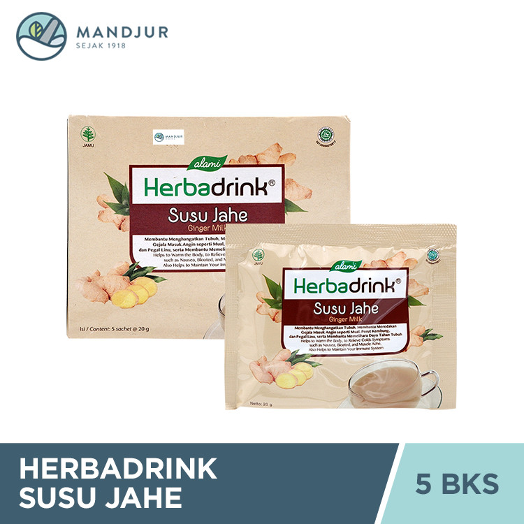 

Herbadrink Susu Jahe - Minuman Serbuk Menghangatkan Badan