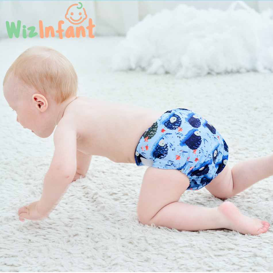 WizInfant 1pc Abdl Washable Eco-friendly Cloth Diaper Ecological Adjustable Nappy Reusable Diaper Fi