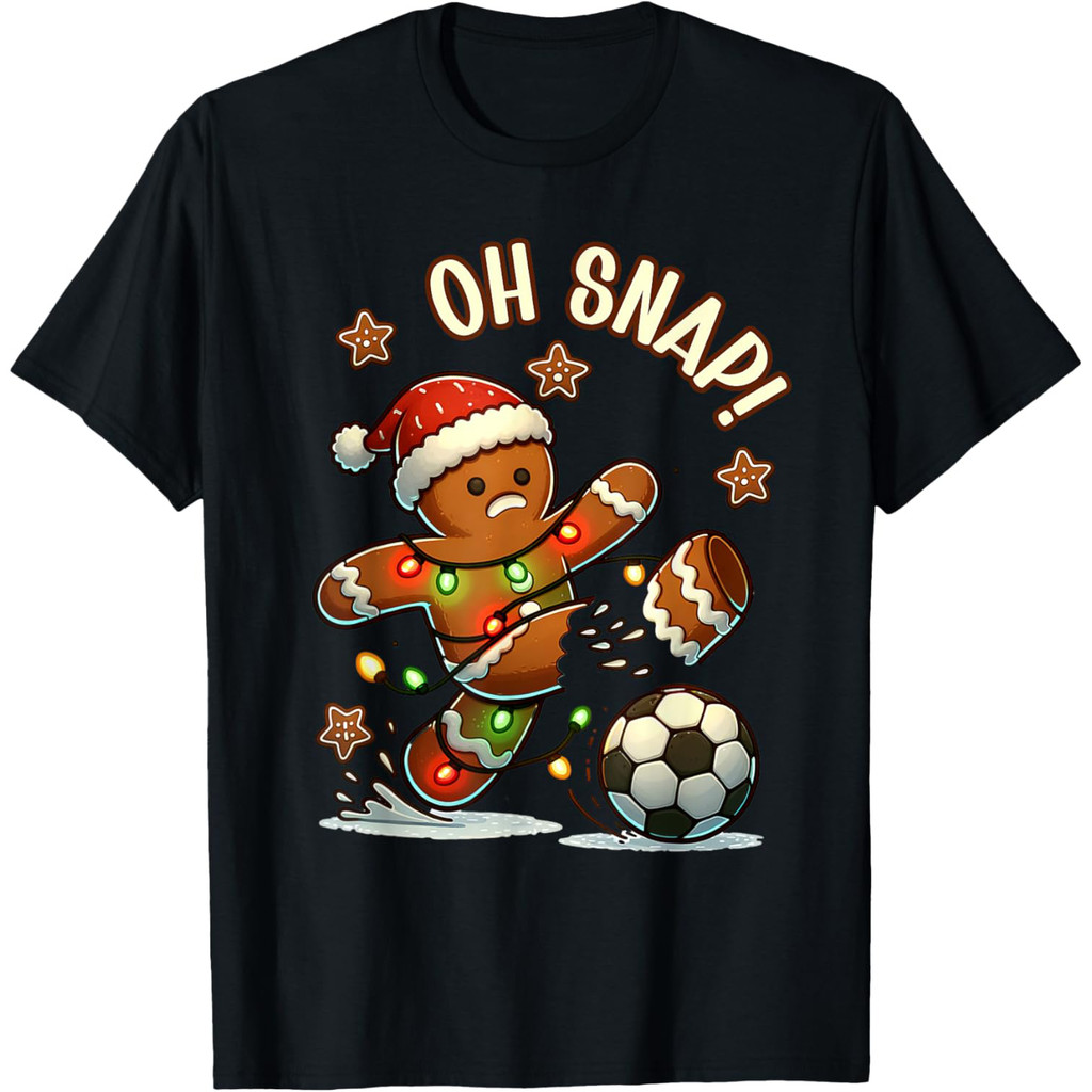 Kaos Sepak Bola Natal Manusia Roti Jahe Oh Snap