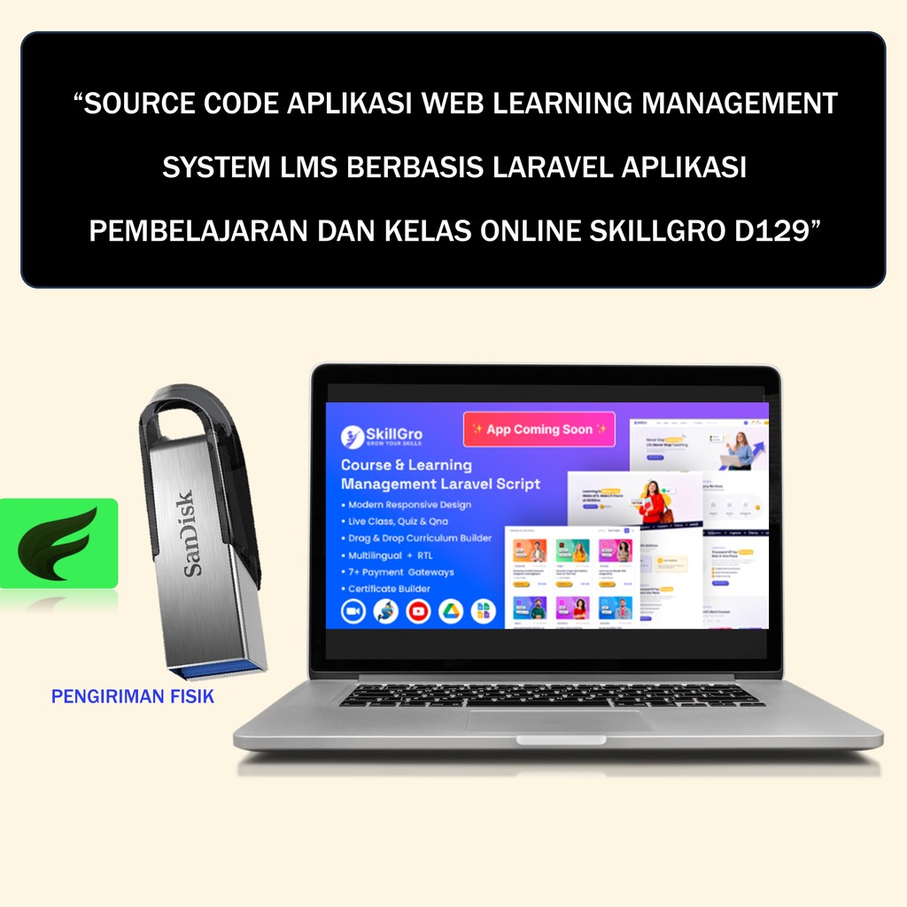 SOURCE CODE APLIKASI WEB LEARNING MANAGEMENT SYSTEM LMS BERBASIS LARAVEL APLIKASI PEMBELAJARAN DAN K