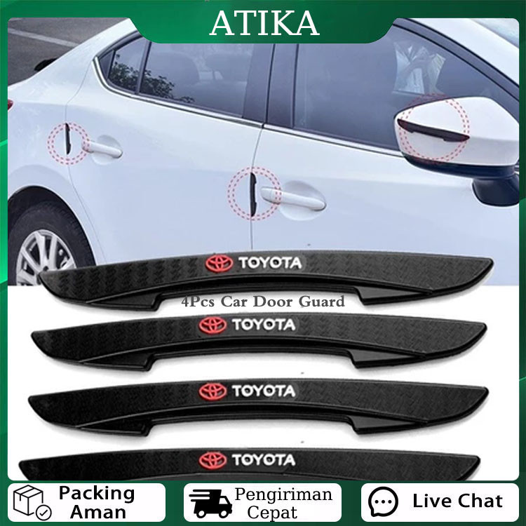 4pcs Guard Protection Door Guard Pintu Mobil/Pelindung Pintu mobil Door Guard Protection Toyota Mobi