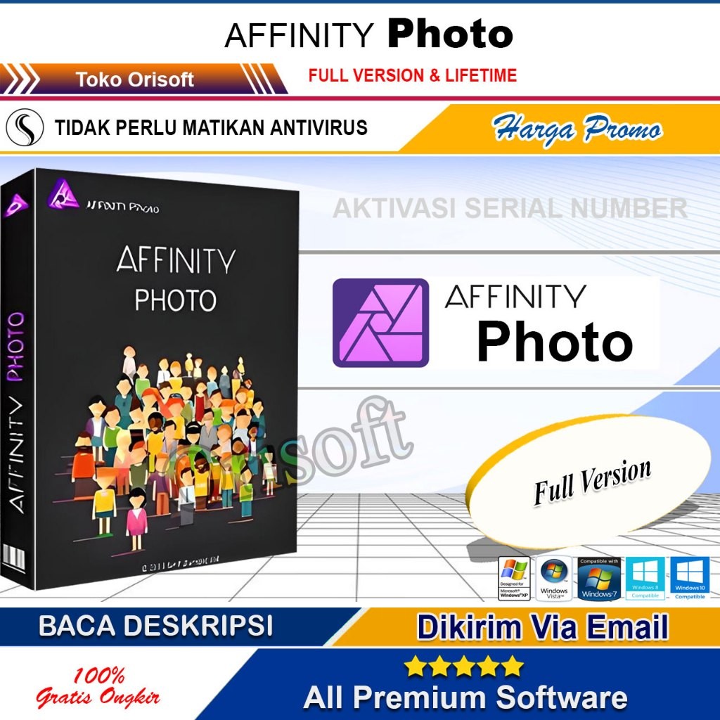 [WIN/Mac] Serif Affinity Photo V1 + SERIAL KEY Full Version Lifetime