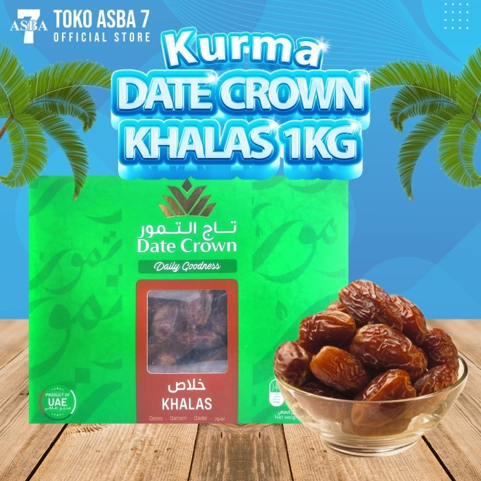 

DATE CROWN KHALAS PREMIUM EMIRATES DATES 1KG